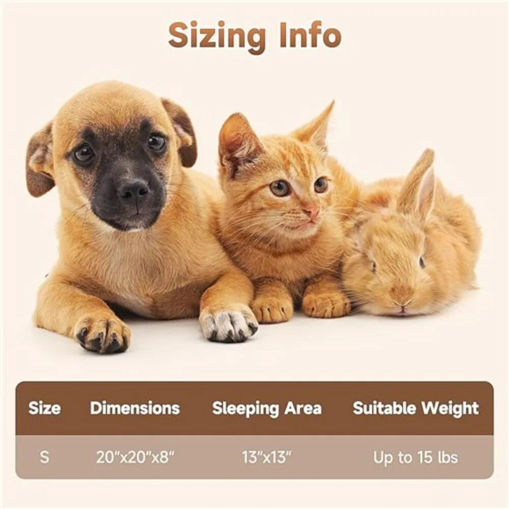Dog Cat Bed 2 Pack Medium Donut Calming Round Fluffy Washable Pet Bed Grey White